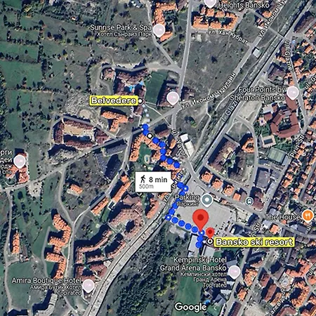 Апартамент Belvedere Club K106 Банско